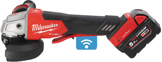 Milwaukee ONEFSAG125XPDB-502X Τροχός 125mm Μπαταρίας 2x5Ah