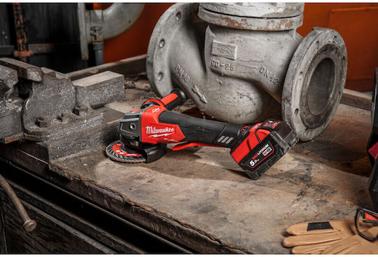 Milwaukee ONEFSAG125XPDB-502X Τροχός 125mm Μπαταρίας 2x5Ah