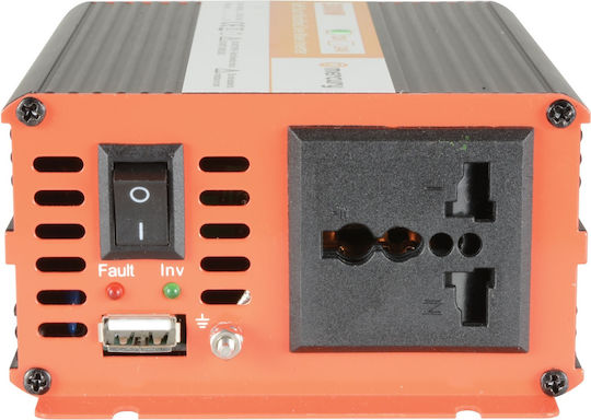 Mercury Ims300-12 12VDC 300W Inverter + USB 652.002UK