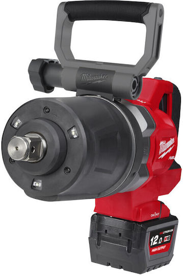Milwaukee M18ONEFHIWF1DS-121C Brushless Impact Wrench Battery 18V 1x12Ah with Socket 1"