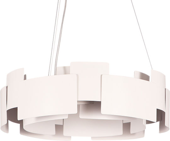 Eko Light Torino Κρεμαστό Φωτιστικό Λευκό LED