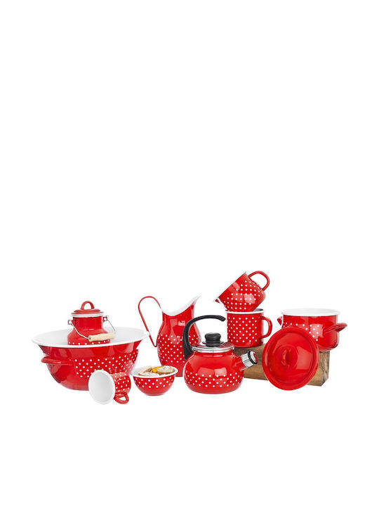 Orion Salatschüssel Rot 26x26cm 1Stück Orion Salatschüssel Rot 26x26cm 1Stück