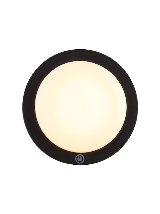 Globo Lighting Deckenleuchte Schwarz mit Integrierter LED