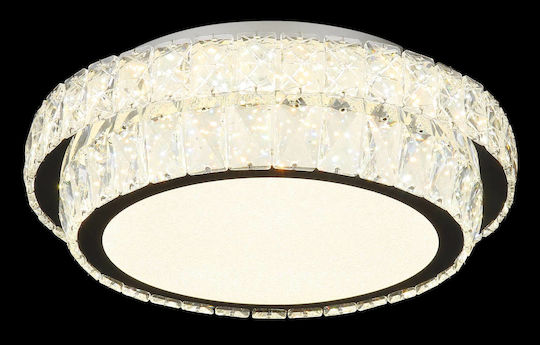 Globo Lighting Таванно осветление Прозрачна с Вграден LED и Дистанционно Управление