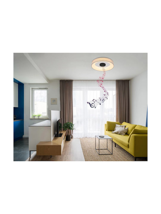 Globo Lighting Smart Πλαφονιέρα LED με Τηλεχειριστήριο Globo Lighting Smart Πλαφονιέρα LED με Τηλεχειριστήριο