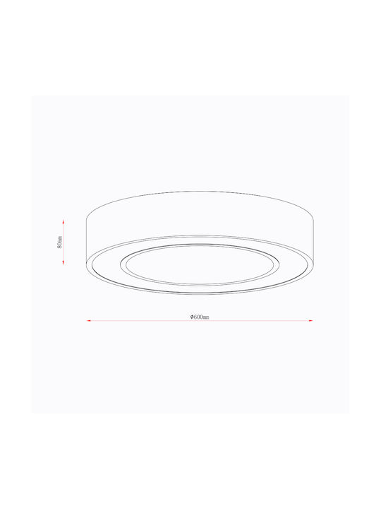 Sun Light Πλαφονιέρα LED με Τηλεχειριστήριο Sun Light Πλαφονιέρα LED με Τηλεχειριστήριο