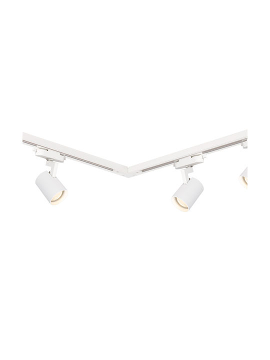 Eko Light Spot with 4 Lights and with Socket GU10 in White Color