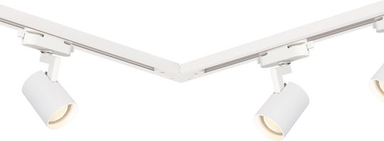 Eko Light Σποτ με 4 Φώτα και με Ντουί GU10 σε Λευκό Χρώμα