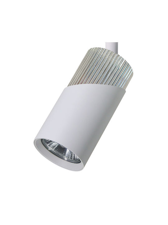 Eko Light Single Spot with Socket GU10 in White Color