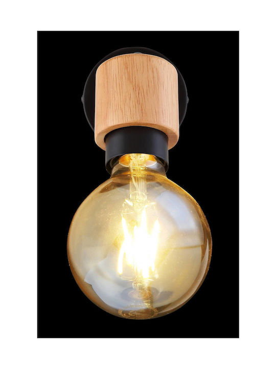 Globo Lighting Jorna Classic Lamp Wall with Socket E27 Black 8x9.5cm