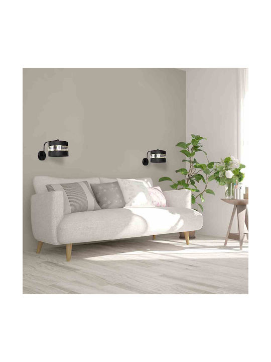 Eko Light Ultimo Φωτιστικό Τοίχου Μαύρο