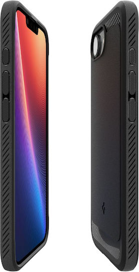 Spigen Rugged Armor Back Cover Σιλικόνης 2mm Μαύρο (iPhone 17e / 16e)