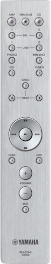 Yamaha A-S3200 (S/PB) Ολοκληρωμένος Ενισχυτής Hi-Fi Stereo 200W/4Ω 120W/8Ω 30929 Ασημί