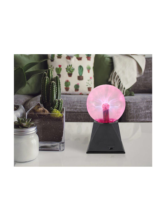 Globo Lighting Dekorative Lampe Plasma-Kugel Schwarz