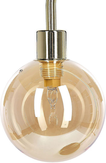 Beliani Dekorative Lampe Gold