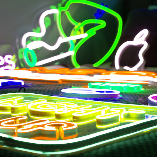 Eko Light Rezistent la apă Bandă LED 12V Portocaliu Lumină 25m Neon Flex