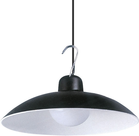 Eko Light Κρεμαστό Ηλιακό Φωτιστικό 6W 80lm Φυσικό Λευκό 4000K με Τηλεχειριστήριο IP44