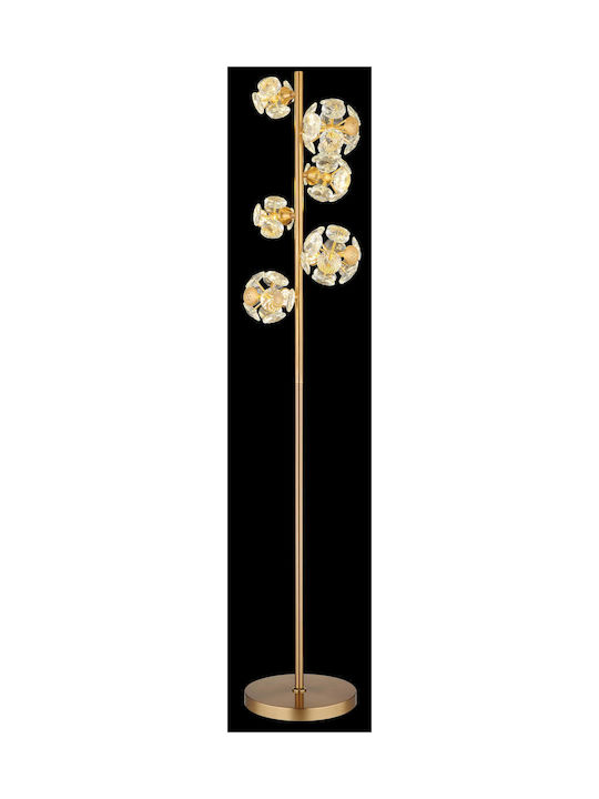 Globo Lighting Stehleuchte H155xB28.5cm. Gold