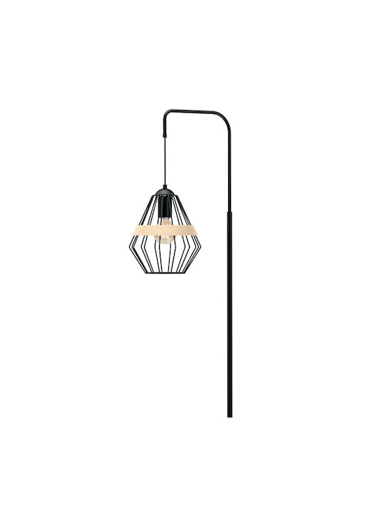 Eko Light Λάμπα Φωτιστικό Δαπέδου με Ντουί για Λαμπτήρα E27 Μπεζ