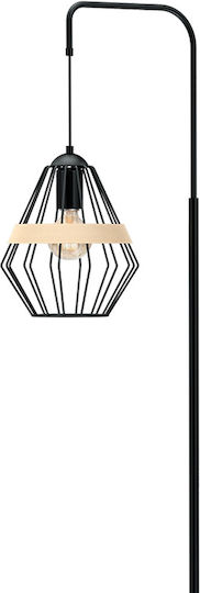 Eko Light Lampă Lampa de podea cu Soclu pentru Bec E27 Bej