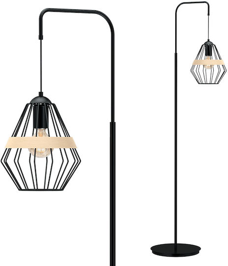 Eko Light Lampă Lampa de podea cu Soclu pentru Bec E27 Bej