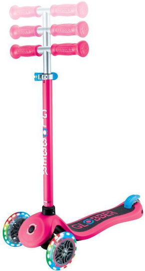 Globber Kids Scooter Primo V2 3-Wheel for 2+ Years Fuchsia