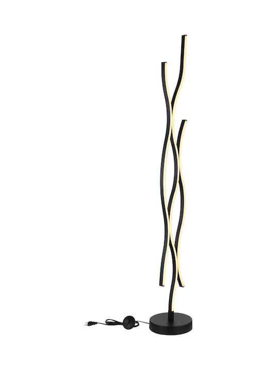 Globo Lighting LED Φωτιστικό Δαπέδου Υ135εκ. 1330lm Μαύρο