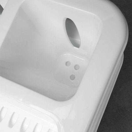 Orion Sink Strainer Plastic White 46x37x8.5cm