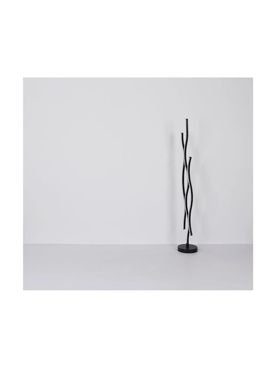 Globo Lighting LED Φωτιστικό Δαπέδου Υ135εκ. 1330lm Μαύρο
