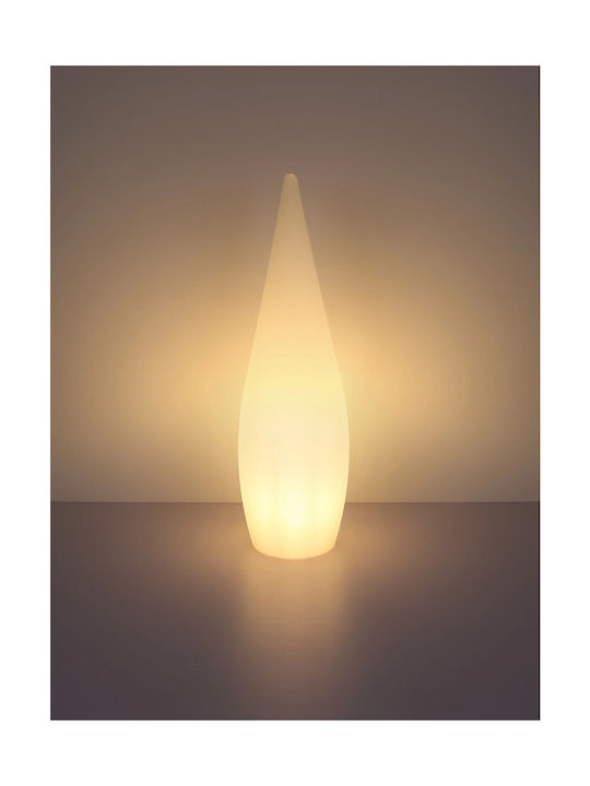 Globo Lighting Floor Lamp H120xW36cm. with Socket for Bulb E27 White