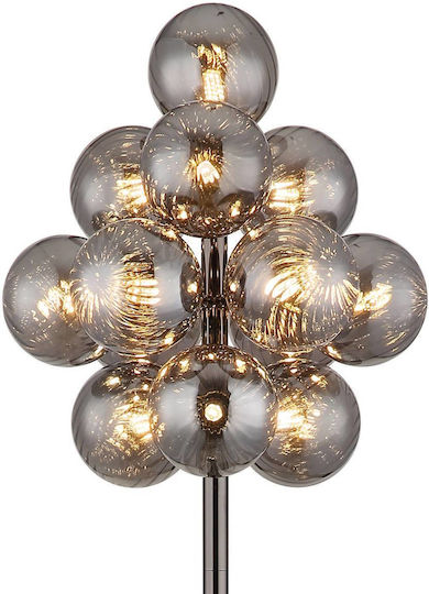 Globo Lighting Lampa de podea Î160xL39.5cm. cu Soclu pentru Bec G9 Negru