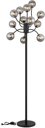 Globo Lighting Riha Подова Лампа с Цокъл за Крушка G9 Черен
