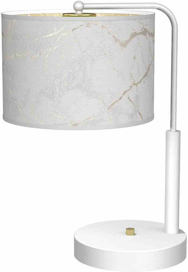 Eko Light Senso Metal Table Lamp for Socket E27 with White Shade and Base