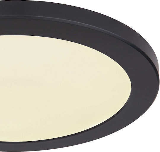Globo Lighting Lasse Στρογγυλό Εξωτερικό LED Panel 24W με Θερμό Λευκό Φως 3000K