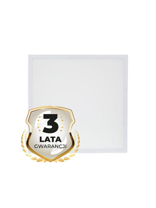 Eko Light Recessed LED Panel 48W with Natural White Light 4000K