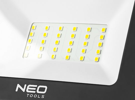 Neo Tools Προβολέας Εργασίας Ρεύματος LED IP65 με Φωτεινότητα έως 4500lm