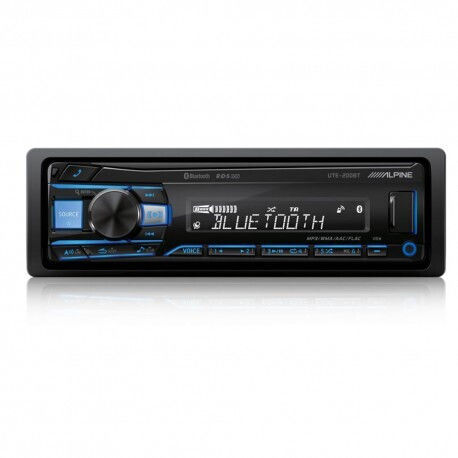 Alpine UTE-200BT Ραδιόφωνο Αυτοκινήτου (1DIN) (Bluetooth/USB)