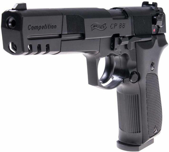 Umarex CO2 Air Pistol Walther CP88 Competition Black Metal 4.5mm