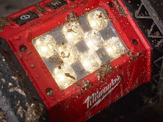 Milwaukee Battery Jobsite Light LED with Brightness up to 3000lm M18 HAL-0