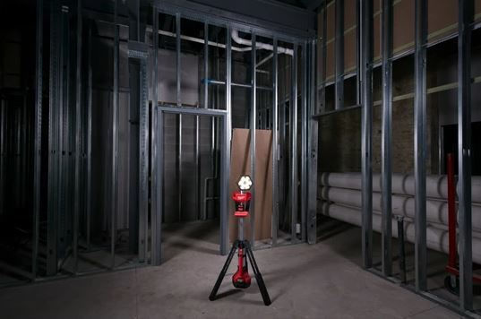 Milwaukee Battery Jobsite Light LED IP54 with Brightness up to 2000lm M18 SAL-0