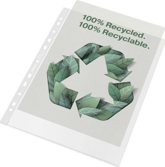 Esselte Plastic Sleeves for Documents A4 with Holes 50pcs