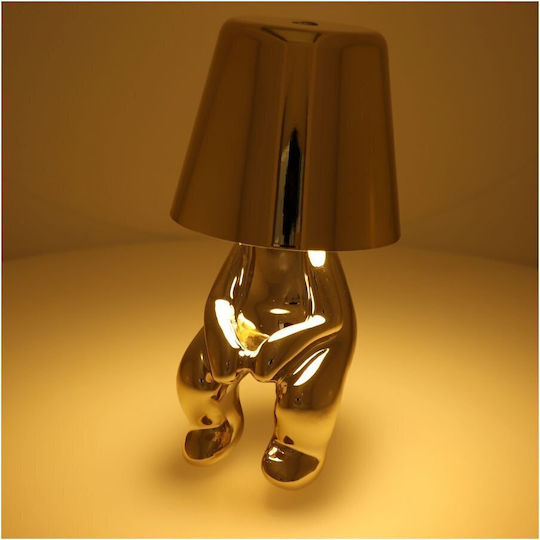 Dekorative Lampe Abbildung Gold