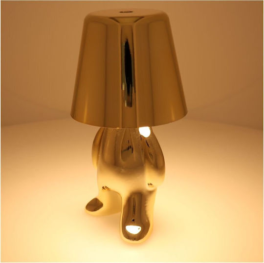 Dekorative Lampe Abbildung Gold