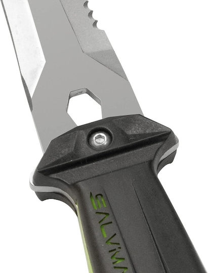 Salvimar Goemon Diving Knife Μαχαίρι Κατάδυσης Μαύρο with Snow Plough 9.5cm