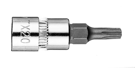 Neo Tools Cheie tubulară cu Vârf Torx și Patrat de Prindere 1/2'' 1buc