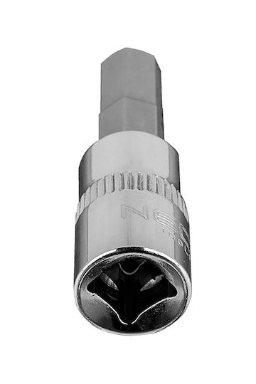 Neo Tools Bit-Stecknuss mit Inbusschlüssel-Bit und Antriebsvierkant 1/4'' Größe H6x37mm 1Stück