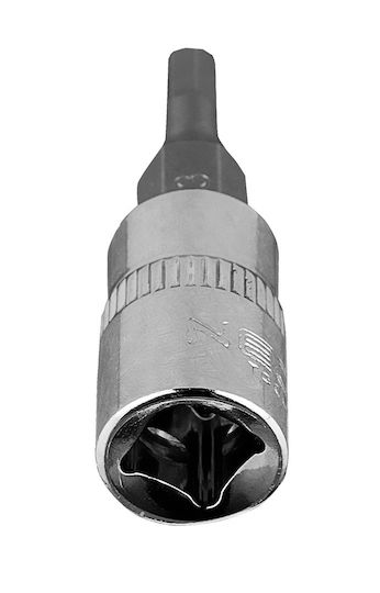 Neo Tools Καρυδάκι με Μύτη Torx και Καρέ Υποδοχής 1/4''