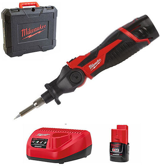 Milwaukee M12 SI-201C Soldering Iron Battery 12V With case