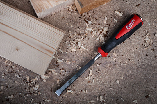 Milwaukee Straight Chisel 12mm with Plastic Handle