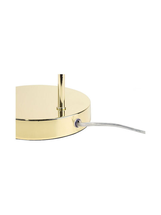 Beliani Schreibtischlampe in Gold Farbe
